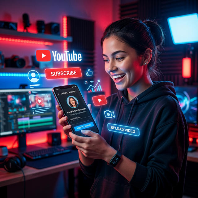 Mobile se YouTube Channel Kaise Banaye