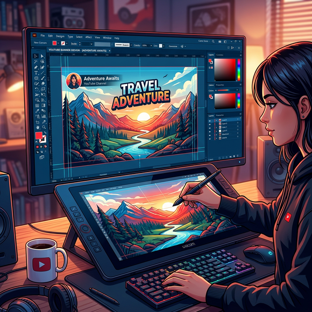 YouTube Channel Art Kaise Banaye